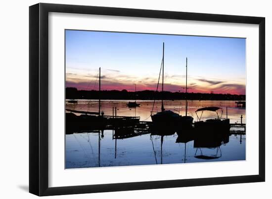 Sunset At Sturgeon Bay, Door County, Wisconsin '12-Monte Nagler-Framed Photographic Print