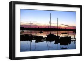 Sunset At Sturgeon Bay, Door County, Wisconsin '12-Monte Nagler-Framed Photographic Print