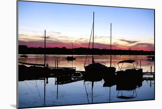 Sunset At Sturgeon Bay, Door County, Wisconsin '12-Monte Nagler-Mounted Photographic Print