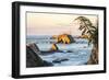 Sunset at Sunset Bay-Stan Hellmann-Framed Photo