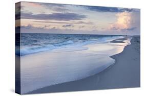 Sunset at the Beach of Kampen, Sylt Island, Schleswig Holstein, Germany, Europe-Markus Lange-Stretched Canvas