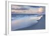 Sunset at the Beach of Kampen, Sylt Island, Schleswig Holstein, Germany, Europe-Markus Lange-Framed Photographic Print