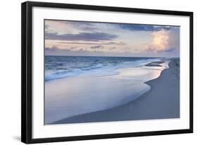 Sunset at the Beach of Kampen, Sylt Island, Schleswig Holstein, Germany, Europe-Markus Lange-Framed Photographic Print