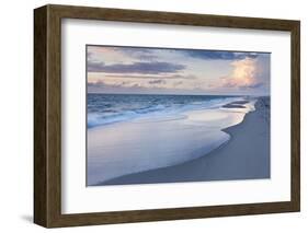 Sunset at the Beach of Kampen, Sylt Island, Schleswig Holstein, Germany, Europe-Markus Lange-Framed Photographic Print