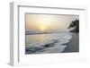 Sunset at the Beach, Talpe, Sri Lanka, Indian Ocean, Asia-Charlie-Framed Photographic Print