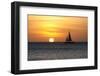 Sunset at the Beach-alex_bendea-Framed Photographic Print