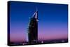 Sunset at the Burj Al Arab, Dubai, United Arab Emirates-Bill Bachmann-Stretched Canvas