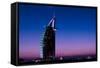 Sunset at the Burj Al Arab, Dubai, United Arab Emirates-Bill Bachmann-Framed Stretched Canvas