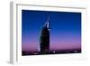 Sunset at the Burj Al Arab, Dubai, United Arab Emirates-Bill Bachmann-Framed Photographic Print