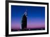 Sunset at the Burj Al Arab, Dubai, United Arab Emirates-Bill Bachmann-Framed Photographic Print