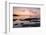 Sunset at the Coast Near Centuri Port, Corsica, France, Mediterranean, Europe-Markus Lange-Framed Photographic Print