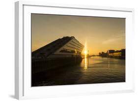 Sunset at the Dockland-cooleisbaer-Framed Photographic Print