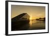Sunset at the Dockland-cooleisbaer-Framed Photographic Print