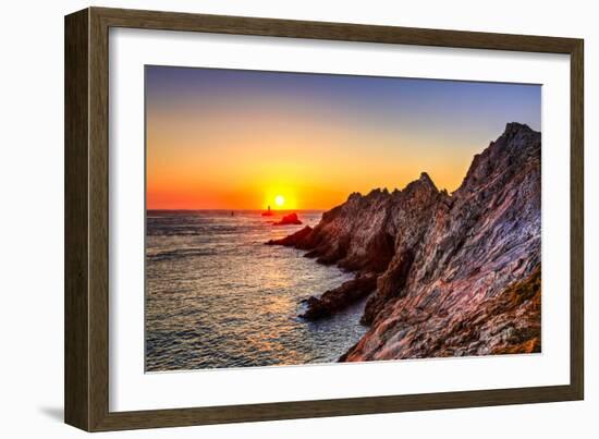 Sunset at the End of the World-RazvanPhotography-Framed Photographic Print