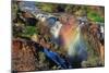 Sunset at the Epupa Waterfall, Namibia-Grobler du Preez-Mounted Photographic Print