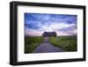 Sunset at the Isle of Arran, Firth of Clyde, Scotland, UK-Nadia Isakova-Framed Photographic Print