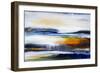 Sunset at the Lake I-Michele Gort-Framed Art Print