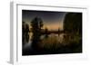 Sunset at the Northern of Deer Point Lake in Bay County, Florida, United States-Terry Kelly-Framed Photographic Print