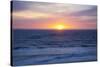 Sunset at the Ocean, Gleneden Beach State Wayside, Oregon, USA-Jamie & Judy Wild-Stretched Canvas