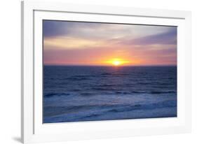 Sunset at the Ocean, Gleneden Beach State Wayside, Oregon, USA-Jamie & Judy Wild-Framed Photographic Print