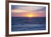 Sunset at the Ocean, Gleneden Beach State Wayside, Oregon, USA-Jamie & Judy Wild-Framed Photographic Print