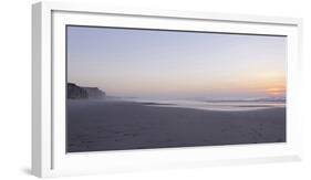 Sunset at the Portuguese Atlantic Coast, Praia Do Bom Sucesso, Province Obidos-Axel Schmies-Framed Photographic Print