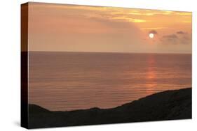 Sunset at the Red Cliff-Markus Lange-Stretched Canvas
