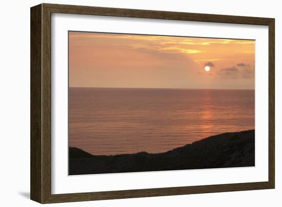 Sunset at the Red Cliff-Markus Lange-Framed Photographic Print