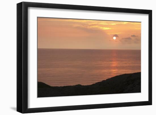 Sunset at the Red Cliff-Markus Lange-Framed Photographic Print