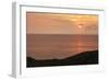 Sunset at the Red Cliff-Markus Lange-Framed Photographic Print