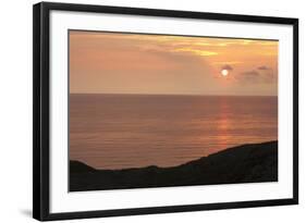 Sunset at the Red Cliff-Markus Lange-Framed Photographic Print