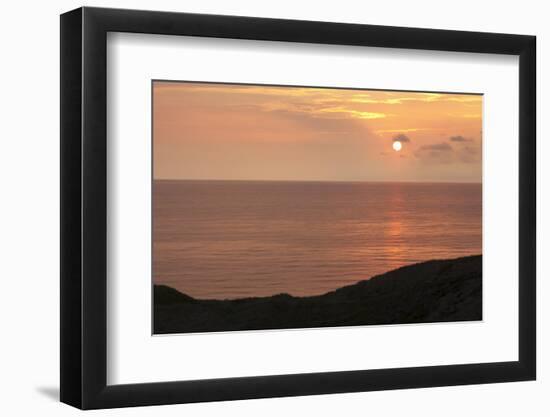 Sunset at the Red Cliff-Markus Lange-Framed Photographic Print