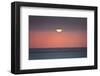 Sunset at the sea, Amrum, Schleswig-Holstein, Germany-null-Framed Art Print