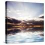 Sunset at the Sea. Beautiful Nature: Water and Sky-Oksana Kovach-Stretched Canvas