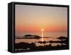 Sunset at the Sea-null-Framed Stretched Canvas