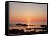 Sunset at the Sea-null-Framed Stretched Canvas