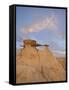 Sunset at the Stone Wings Formation, Bisti Wilderness, New Mexico-James Hager-Framed Stretched Canvas