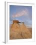 Sunset at the Stone Wings Formation, Bisti Wilderness, New Mexico-James Hager-Framed Photographic Print