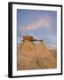 Sunset at the Stone Wings Formation, Bisti Wilderness, New Mexico-James Hager-Framed Photographic Print