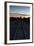 Sunset at the Train Graveyard in Uyuni, Bolivia-Alex Saberi-Framed Photographic Print