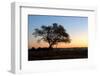 Sunset at the Waterhole at the Okaukeujo Rest Camp, Etosha National Park, Namibia-Grobler du Preez-Framed Photographic Print