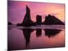 Sunset at the Wizard's Hat, Oregon, United States of America, North America-Jim Nix-Mounted Photographic Print