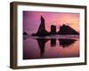 Sunset at the Wizard's Hat, Oregon, United States of America, North America-Jim Nix-Framed Photographic Print