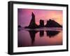 Sunset at the Wizard's Hat, Oregon, United States of America, North America-Jim Nix-Framed Photographic Print