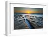 Sunset at Tide Pools in La Jolla, Ca-Andrew Shoemaker-Framed Photographic Print