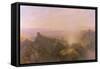 Sunset at Tintagel, 1871-John Mogford-Framed Stretched Canvas