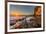 Sunset at Victoria Beach in Laguna Beach, Ca-Andrew Shoemaker-Framed Photographic Print