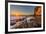 Sunset at Victoria Beach in Laguna Beach, Ca-Andrew Shoemaker-Framed Photographic Print