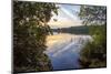 Sunset at Virgina Water Lake, Surrey, England, United Kingdom, Europe-Charlie Harding-Mounted Photographic Print