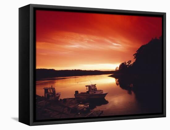 Sunset at Watch Hill, Rhode Island-Carol Highsmith-Framed Stretched Canvas